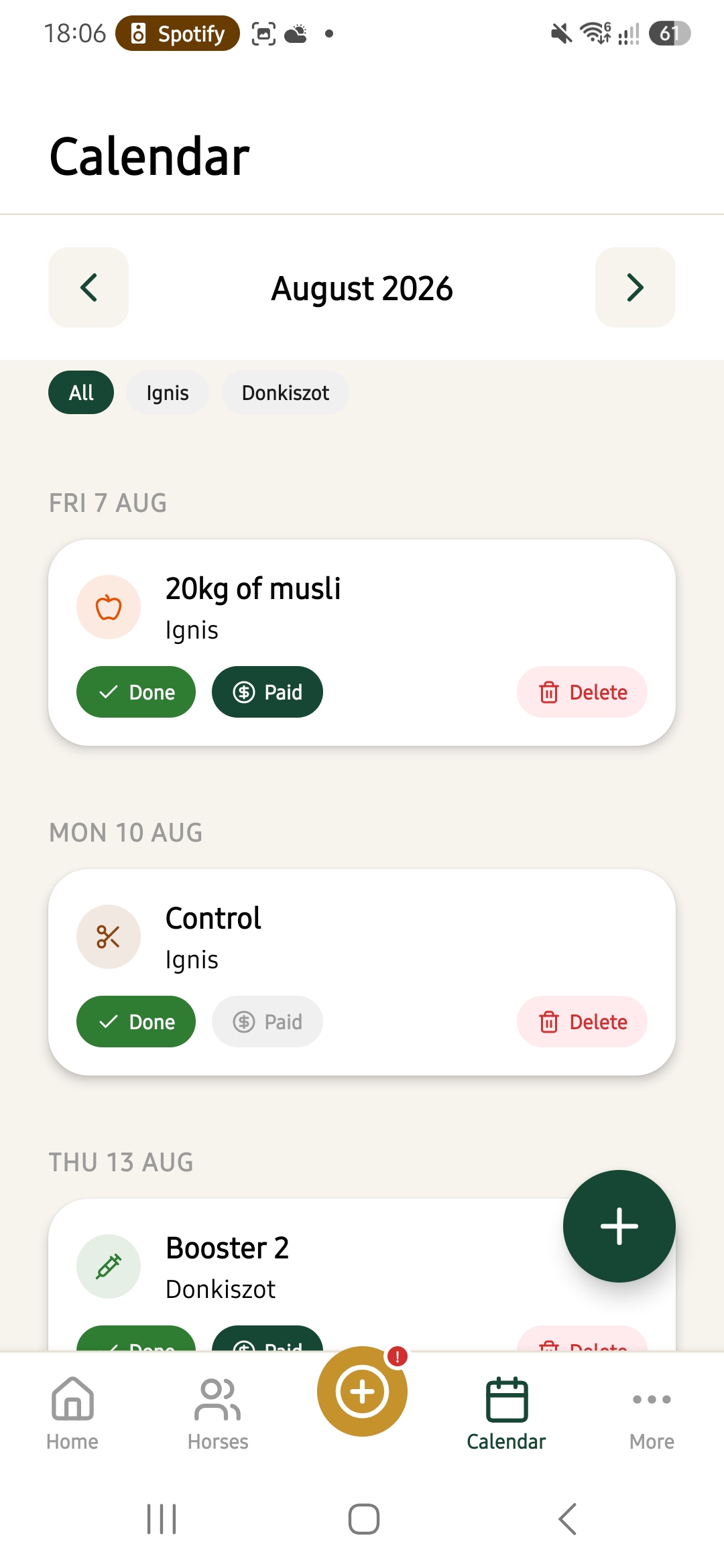 Calendar